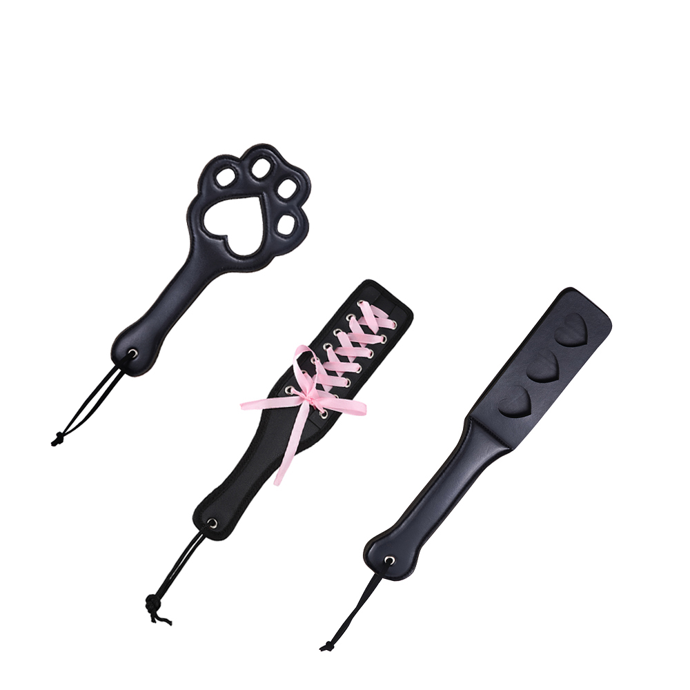 Craft Tools - Heart-shaped BDSM Leather SP Adult Flirting