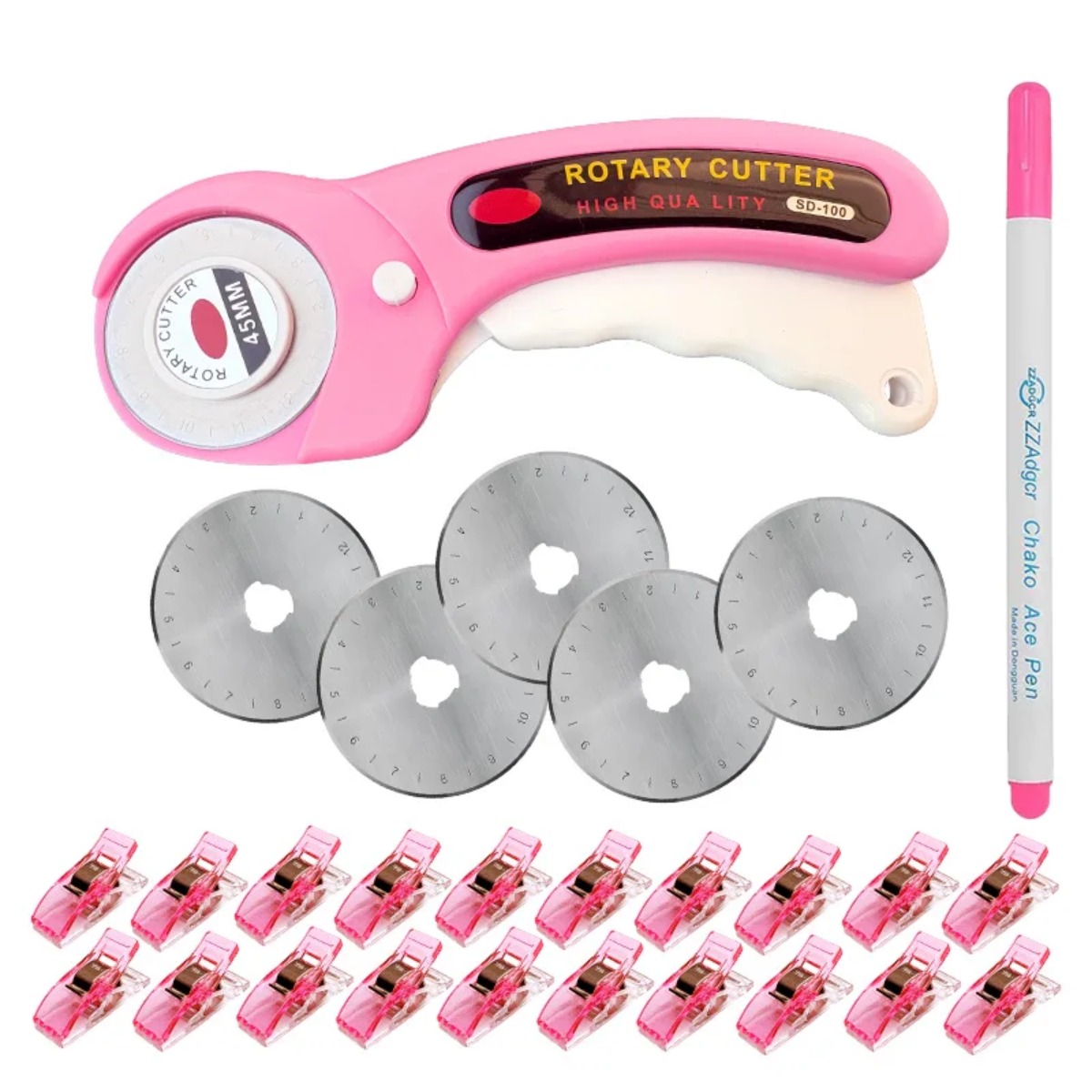 45mm Pink Patchwork Rotary Cut - Rotary Cutter For Fabric 45Mm review and price