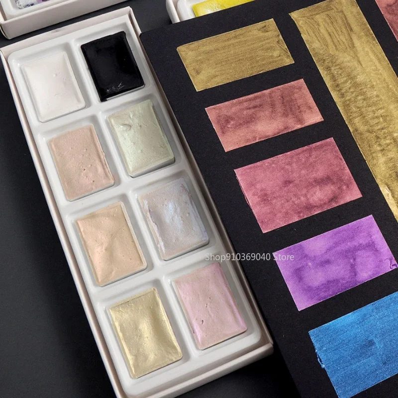 2024 New White Night Master So - Watercolor Paint Set Solid Pigment review and price